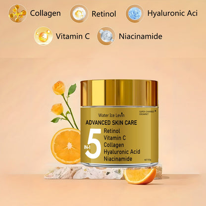 Face Cream Retinol Niacinamide 5-in-1 Formula with Vitamin C, Collagen and Hyaluronic Acid