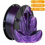 Silk Black+Purple