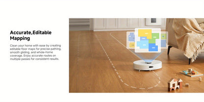 Dreame D10 Plus Gen 2 Self-Emptying Robot Vacuum & Mop Refurbished – 6000Pa Suction | 90-Day Base | LiDAR Navigation | Obstacle Avoidance | Wi-Fi App & Voice Control | Smart Floor Cleaner for Home