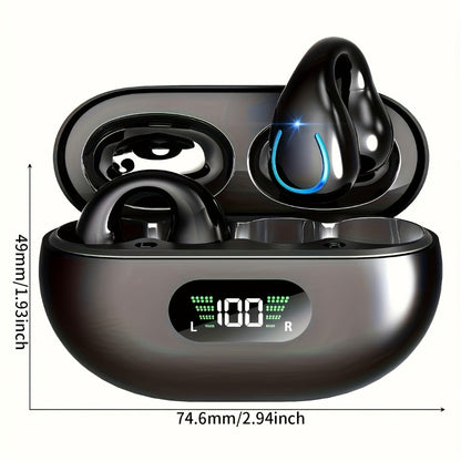 156-Language Real-Time Translation Earbuds Bluetooth 5.4 3-in-1 Mode Noise Cancelling Wireless Travel Earphones iOS Android Compatible Noir Rose Orange Cream