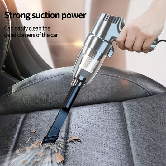 Handheld Car Vacuum Cleaner Corded - 3KPA Powerful Suction, 3M Power Cord, Lightweight Portable Auto Vacuum for Cars Trucks & Home, Single-Point Exhaust, No Battery Needed, 5 Colors