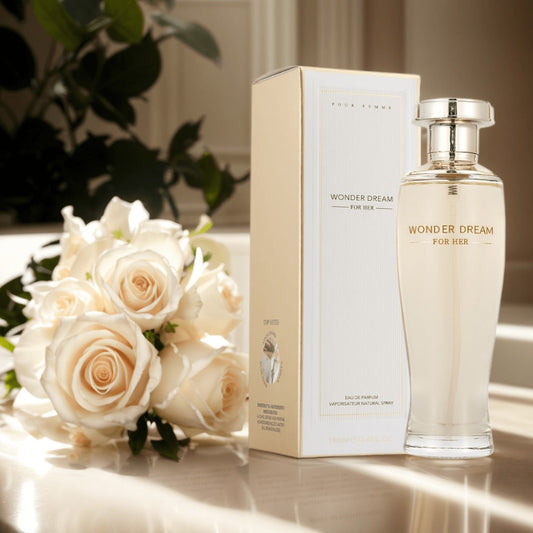 Perfume for Women 100ml EDP with White Musk, Sandalwood and Vanilla in One or Two-Piece Options