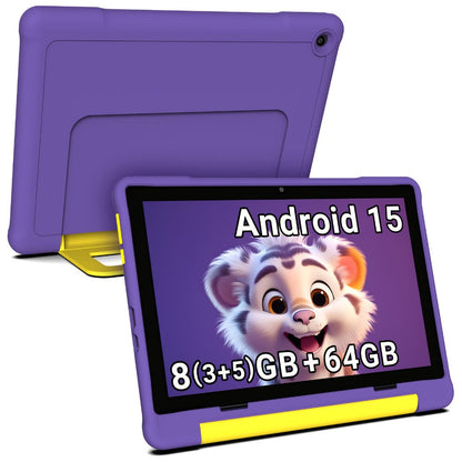 Kids Tablet Apolosign 10.1 Inch with Android 15, 8GB RAM, 64GB Storage, WiFi 6 and 1280x800 Display