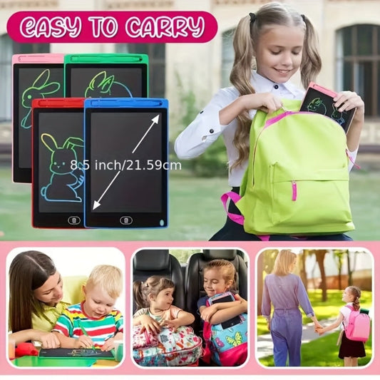 LCD Doodle Board Bulk Pack 10 or 20 Pack – 8.5 Inch Reusable Erasable Drawing Tablet for Kids Ages 3-8 | Colorful Educational Toy | Classroom Party Favor Birthday Gift