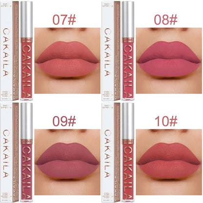 18-Piece Matte Lipstick Set for Women — Long-Wearing Smudge-Proof Moisturizing Liquid Formula, Smooth Creamy Velvety Finish, All-Day Comfortable Wear, Multi-Shade Lip Color Collection Gift