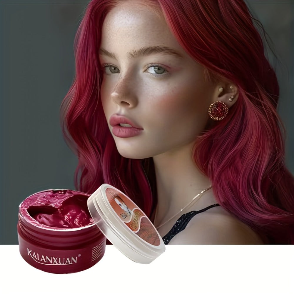Temporary Hair Color Styling Wax in Nine Shades for Parties, Festivals, Halloween and Cosplay