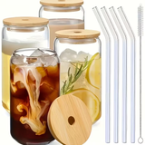 4 Cups + 4 Lids + A Root Straw + 1 Straw Brush Set