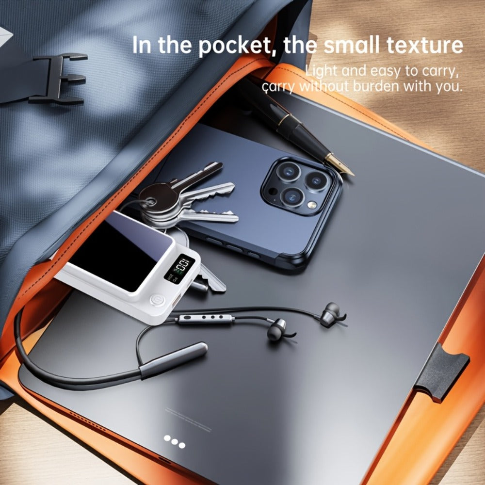15W Magnetic Wireless Power Bank 5000 10000 15000mAh, 30W PD Fast Charging for an Everyday Personal Care Routine