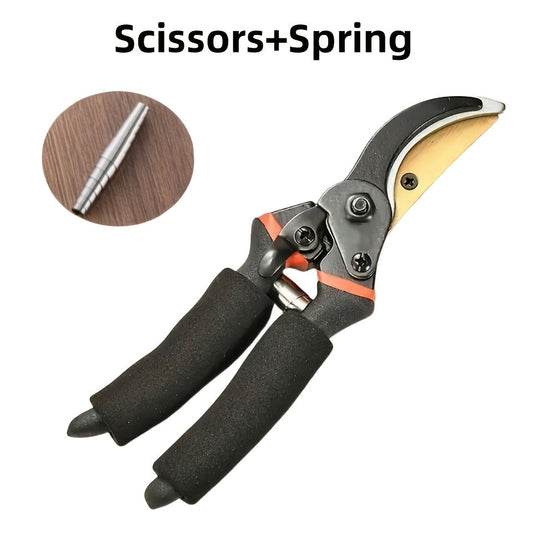 Pruning Shears Set | Heavy Duty Garden Scissors Spring Flower Branch