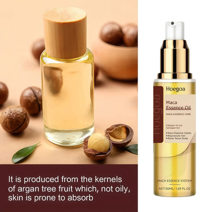 Argan Oil Hair Care Kit 4pcs for Women — Keratin & Moroccan Oil Deep Moisturizing Set with Conditioner, Hair Mask, Essential Oil & Scalp Brush, Repairs Split Ends for Softer Smoother Hair