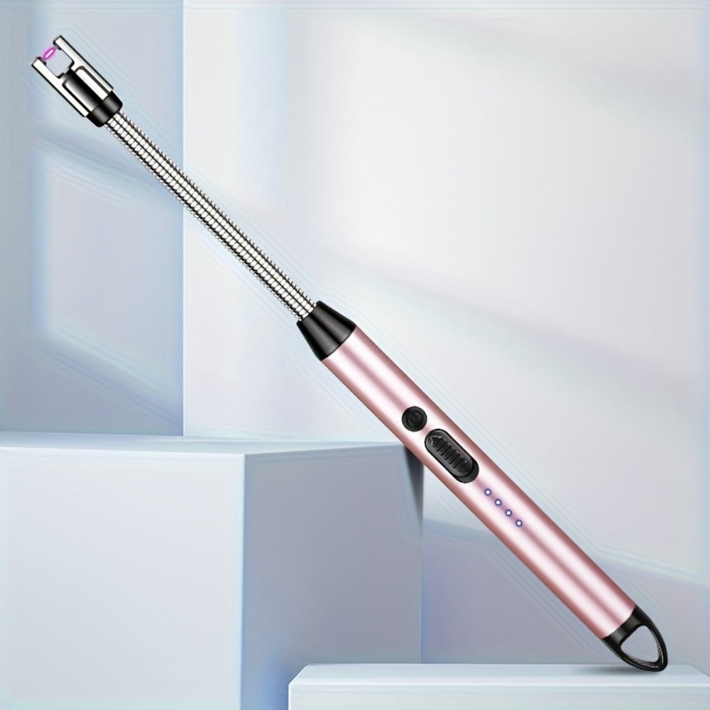 Flexible-Neck Electric Arc Candle Lighter in Nine Color and One- or Two-Piece Checkout Options
