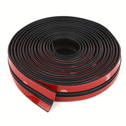 Car Rubber Seal Strip T-Shape Weatherstrip - Windshield Sunroof Door Edge Weather Stripping Trim, Universal Auto Weatherproofing Seal (3PCS 10FT)