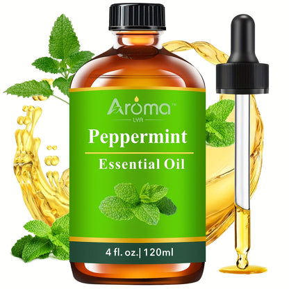 Essential Oils for Diffuser Peppermint Lavender Lemon Eucalyptus & Coconut Vanilla — Pure Fragrance Oils for Humidifier Candles Car Air Freshener 0.34oz to 4.06oz