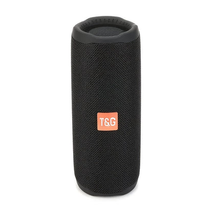 TG365 Portable Bluetooth Speaker with LED Light – TWS Stereo, Built-In Mic, FM Radio, TF Card, USB, AUX, Hands-Free Calling, Shock-Resistant Outdoor Wireless Speaker Gift