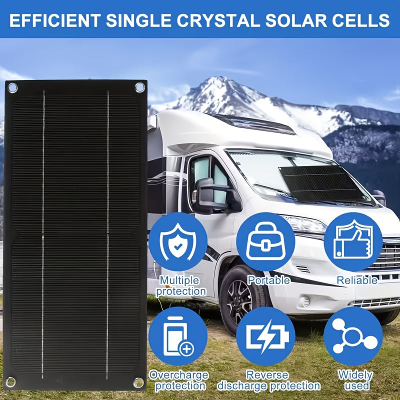 RV Solar Panel Kit 18V | 100A Controller Expandable All-Season Camping
