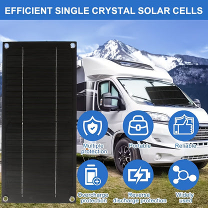 RV Solar Panel Kit 18V | 100A Controller Expandable All-Season Camping