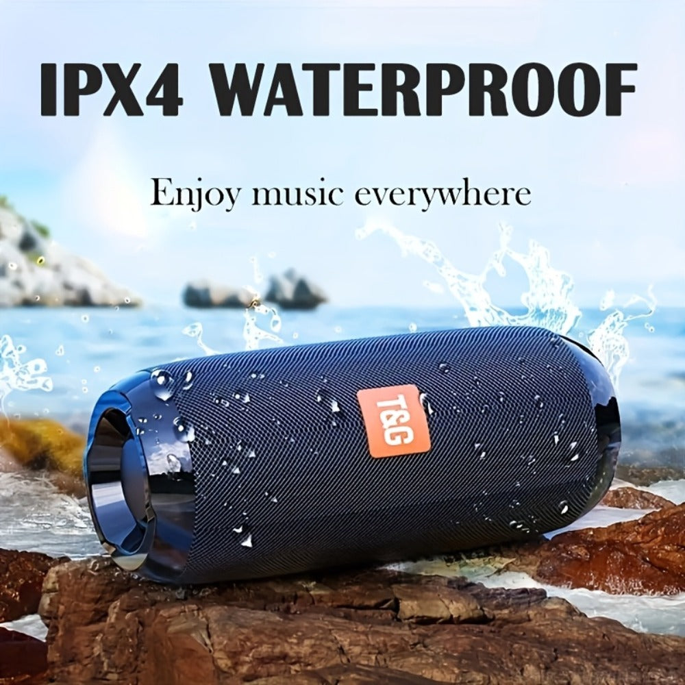 Bluetooth Speaker T&G TG117 10W TWS Model with 1200mAh Battery, FM, TF, USB, Type-C and Eight Colors