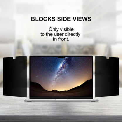 MacBook Air 13.6 Privacy Screen Filter 2022-2025 M2 M3 M4 - Removable Matte Anti-Glare Blue Light Blocking Protector, Anti-Scratch Anti-Fingerprint, Secure Magnetic Attachment, Eye Strain Relief