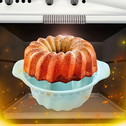 Silicone Baking Pan Set 6-Piece, Nonstick Silicone Cake Molds, Muffin Pan & Donut Baking Pan