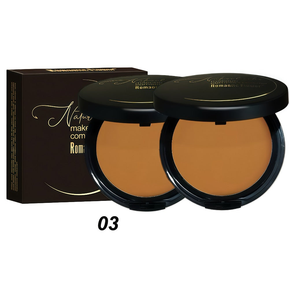 Matte Setting Powder Palette Waterproof Sweat-Proof Buildable Coverage with Squalane Formula — Brightening Contouring Face Powder for All Skin Tones Long Lasting