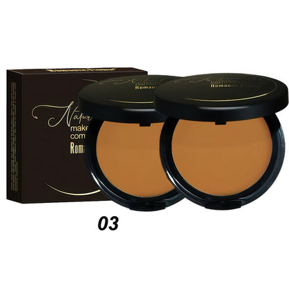Matte Setting Powder Palette Waterproof Sweat-Proof Buildable Coverage with Squalane Formula — Brightening Contouring Face Powder for All Skin Tones Long Lasting