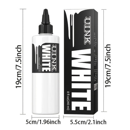 Tattoo Ink UINK 8.12oz 240ml Black, White or White Plus Triple Black Bottle Options with Item-Specific Color, Capacity and Bottle Choices