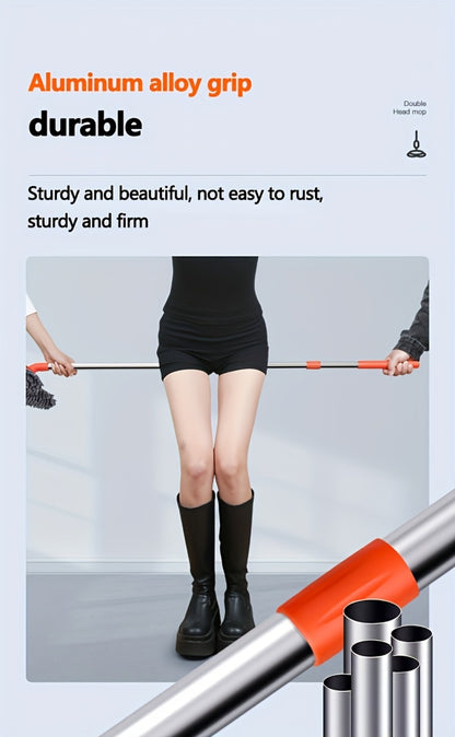 Car Wash Mop with Three-Stage Extension Handle, Rotating Microfiber Head and Replacement Head Option
