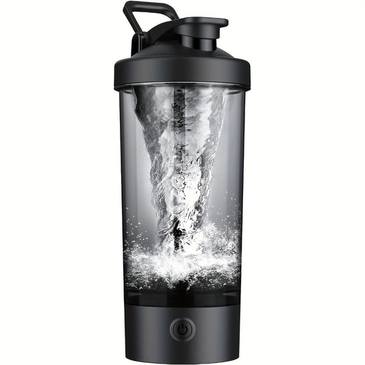 Electric Protein Shaker Bottle 24oz USB Rechargeable Self Stirring Blender Cup BPA Free Portable Gym Mixer for Protein Shakes Meal Replacements Fitness Gift