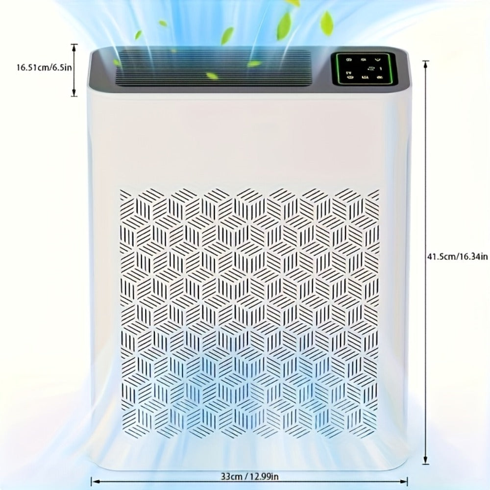 Air Purifier with HEPA Filter, 1095 Sq Ft Coverage, PM2.5 Display, Air Sensor, Auto Mode and Timer