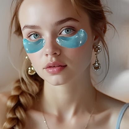 25-Piece Hyaluronic Acid-Labeled Under-Eye Mask Set with Collagen and Glycerin-Labeled Formula