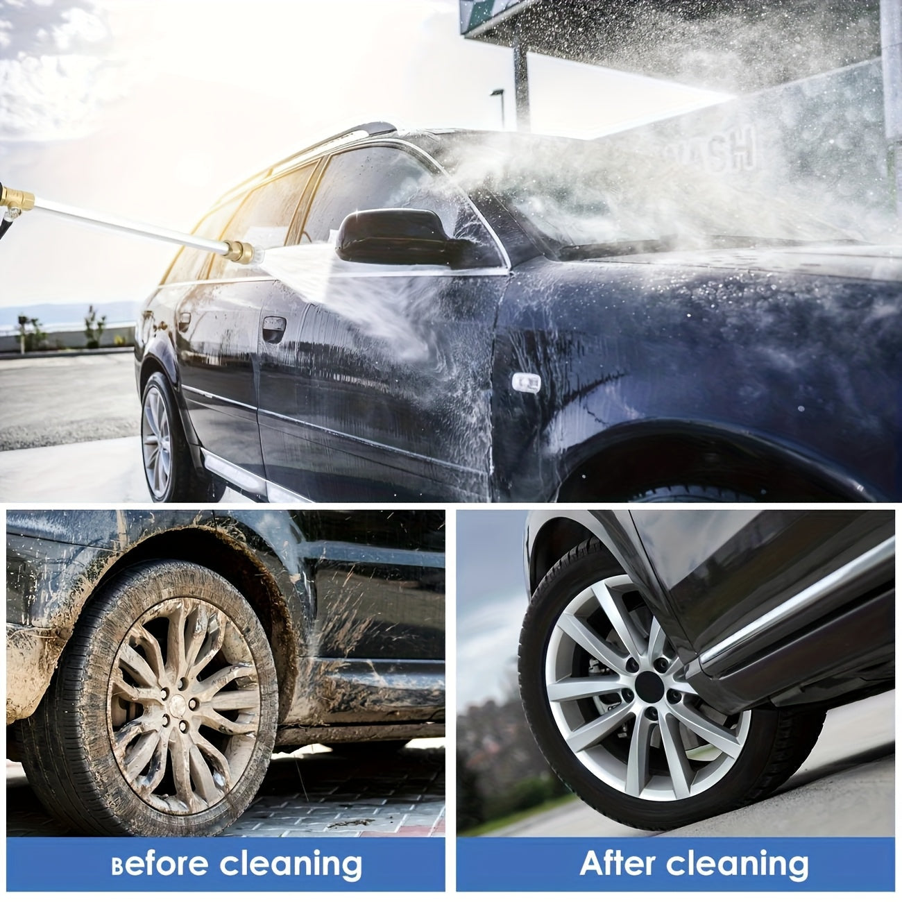 Pressure Washer Wand | Garden Hose Car Patio Yard Cleaning Nozzles