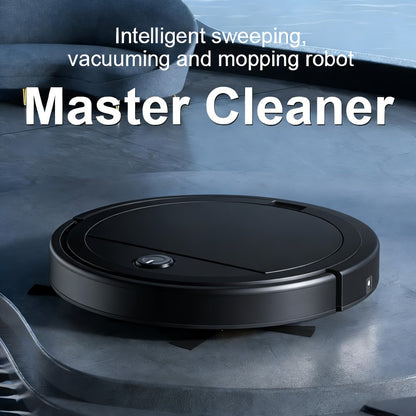 Robot Vacuum Cleaner 3-in-1 – 2000Pa Powerful Suction, 150-Min Runtime, Auto Floor Cleaning for Pet Hair, Dust & Debris, Multi-Functional Robotic Vacuum for Hardwood, Tile & Low-Pile Carpet