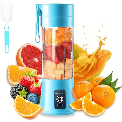 Portable Blender Rechargeable – Mini Personal Juicer for Smoothies, Milkshakes & Juice, USB Charging, Compact & Lightweight for Travel, Outdoor, Camping & Gym, Multiple Capacities & Colors