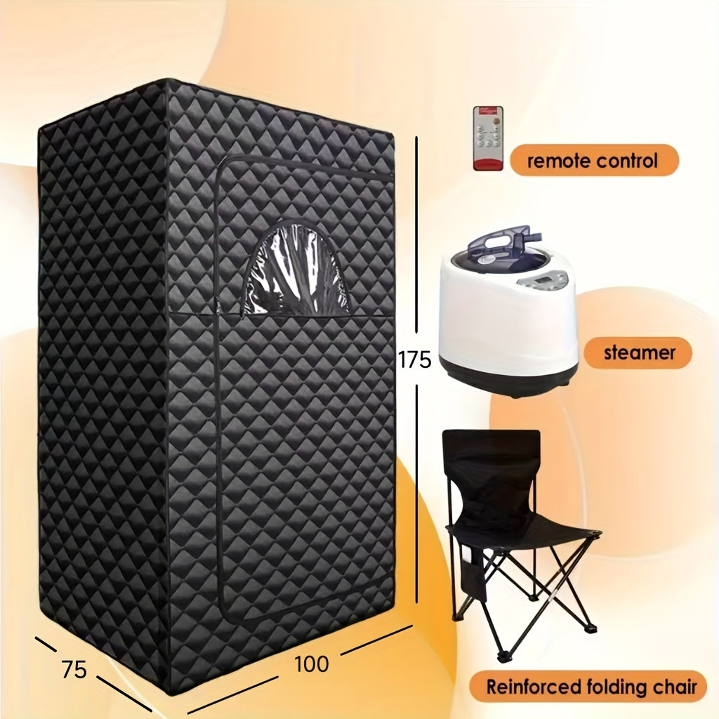 Portable Sauna | Steam Sauna Tent Home Spa Gym Yoga Detox Relaxation