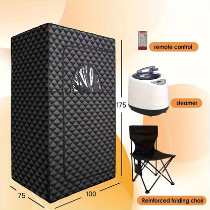 Portable Sauna | Steam Sauna Tent Home Spa Gym Yoga Detox Relaxation