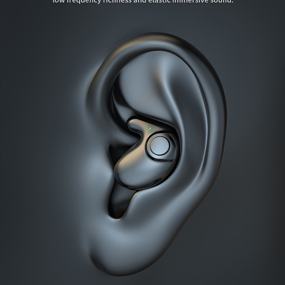 Invisible Sleep Earbuds TWS Hi-Fi Stereo Wireless Bluetooth Digital Screen Ultra-Long Battery 3 Colors for Android Apple Samsung All Smartphones Cycling Running Sports