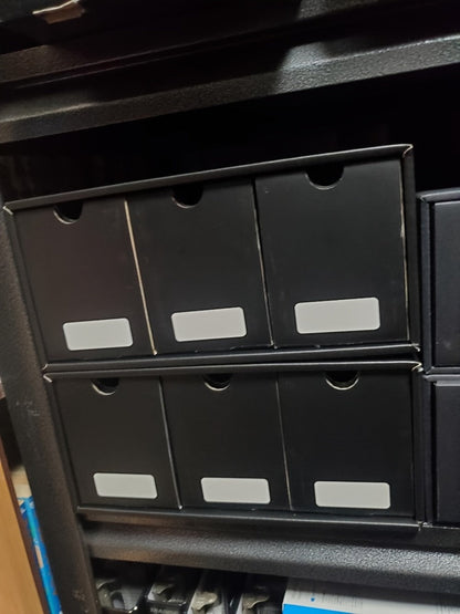 Trading Card Storage Box 12 Drawer with 50 Dividers – Large Cardboard Card Organizer for Sports Cards Baseball Pokemon TCG Playing Cards Collector Gift