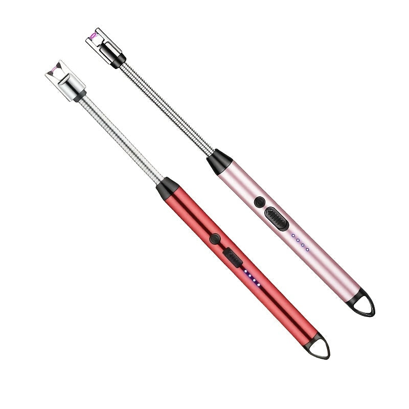 Flexible-Neck Electric Arc Candle Lighter in Nine Color and One- or Two-Piece Checkout Options