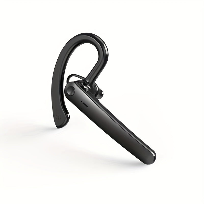 Bluetooth 5.4 Noise Cancelling Wireless Earphone Dual Microphone CVC8.0 200 Hours Talk Time Hands-Free Earpiece for iOS Android Home Office Meeting Driving
