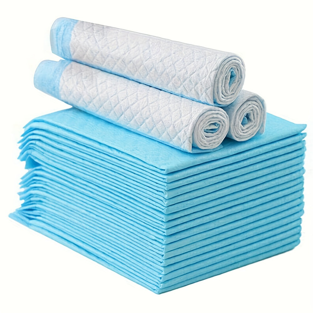 Pet Pee Pads 100-Pack 6-Layer Thickened Super Absorbent 34x28 Inch – Leakproof Tear-Resistant Odor-Reducing Dog Training Pads for Puppies, Senior Dogs, Cats & Indoor Pets