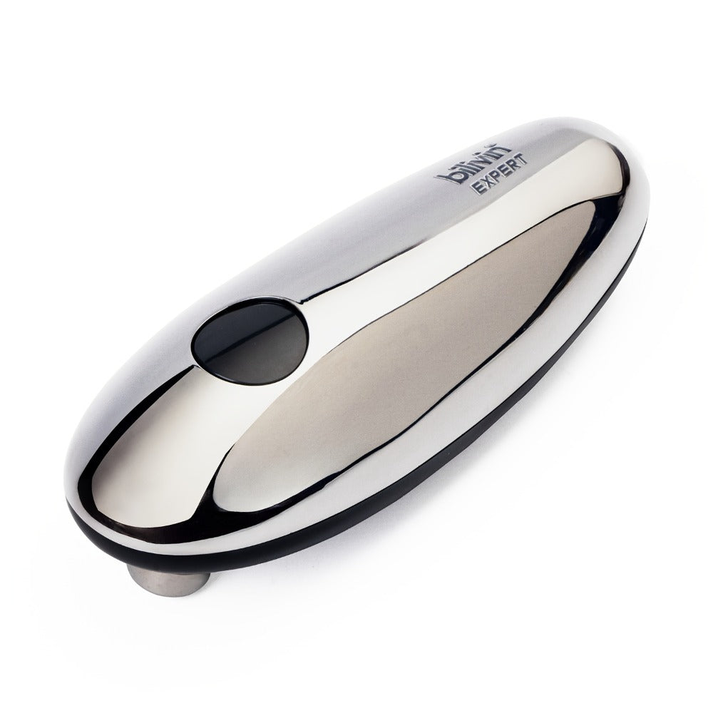 Electric Can Opener One Touch – Automatic 360° Rotation for All Can Sizes, Smooth Safe Edge, Battery Operated, Ideal for Seniors & Arthritic Hands, Kitchen Gadget