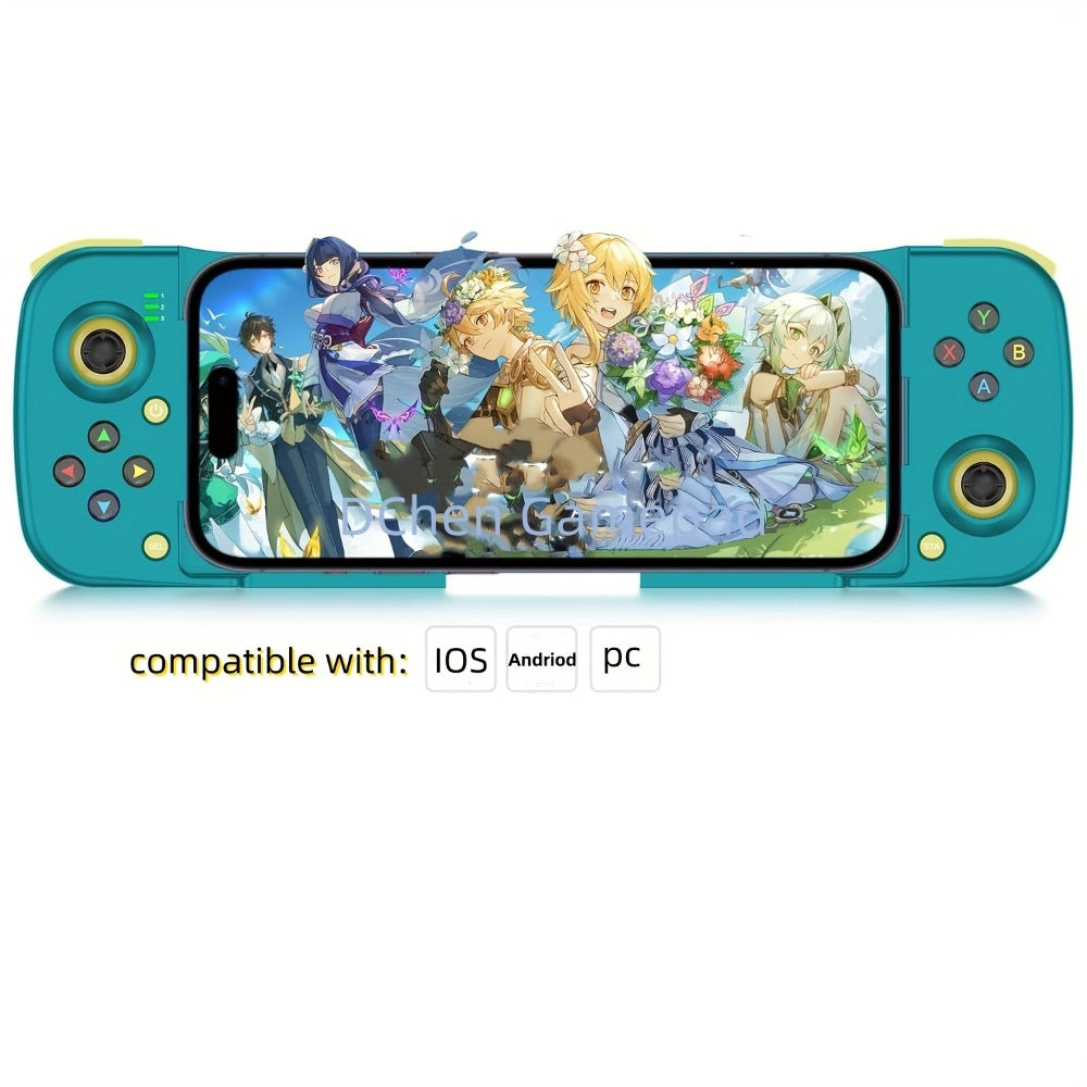 Bluetooth Wireless Gamepad Controller for iPhone Android PC Tablet Steam Deck – Rechargeable, Ergonomic Design, Multiple Colors, Compatible with PUBG COD Mobile Genshin Impact