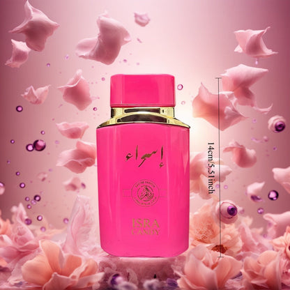 Women's Perfume Sweet Candy Eau de Parfum 3.4 oz with Fruity Floral Aroma in a Pink Bottle