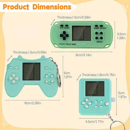 Party Favors Multicolor Gaming-Controller Keychains in 6- or 12-Piece Packs with Fidget Format