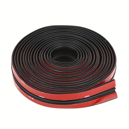 Car Rubber Seal Strip T-Shape Weatherstrip - Windshield Sunroof Door Edge Weather Stripping Trim, Universal Auto Weatherproofing Seal (3PCS 10FT)