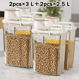 4PCS(2pcs*2.5L+2pcs*3L)