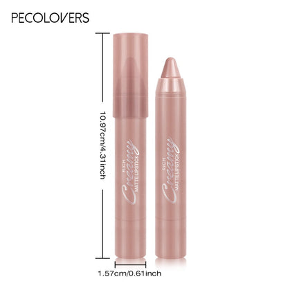 Waterproof Matte Lipstick Pen Set 6PCS with Lip Liner – Long-Lasting Non-Transfer Crayon Formula, Velvety Matte Finish in Nude & Red Shades, Contour Lip Tint Makeup for Women All Skin Tones