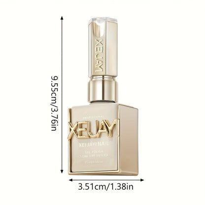 Gel Nail Polish Set with XEIJAYI Label, 4 Purple Iridescent Cat Eye Colors and M130 Gel Shade