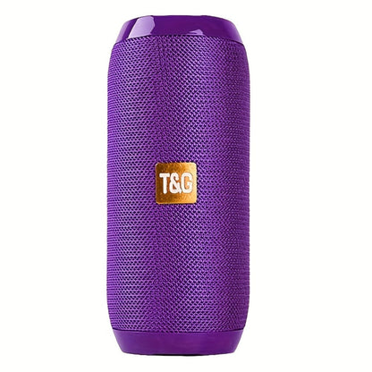 Bluetooth Speaker T&G TG117 10W TWS Model with 1200mAh Battery, FM, TF, USB, Type-C and Eight Colors