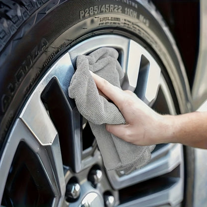 110-Piece Gray Microfiber Cleaning Cloth Pack with Pictured 9.8 x 9.8-Inch Reusable Household Towels